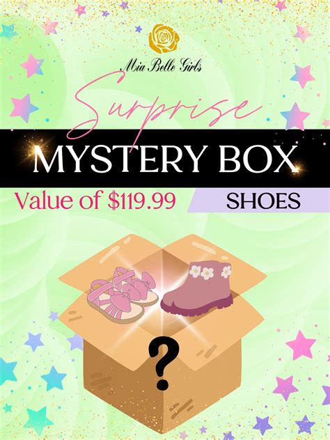 shoe mystery box game.